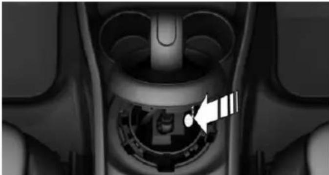 MINI 3 door (2016) - Déverrouillage manuel du blocage de la boîte de vitesses - 2