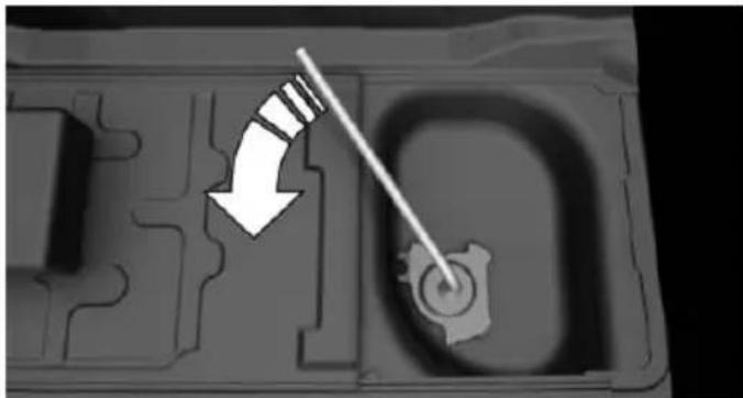 MINI 3 door (2016) - Dépose de la roue d'appoint - 1