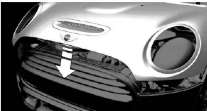 MINI 3 door (2016) - Fermeture du capot moteur - 1