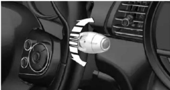 MINI 3 door (2016) - Réglage de l'intervalle ou de la sensibilité du détecteur de pluie - 1