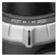 MINI 3 door (2016) - Commutateur MINI driving modes programme - 1