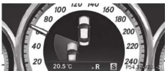 Mercedes-Benz CLS Coupe (2012) - Application du freinage correctif - 1