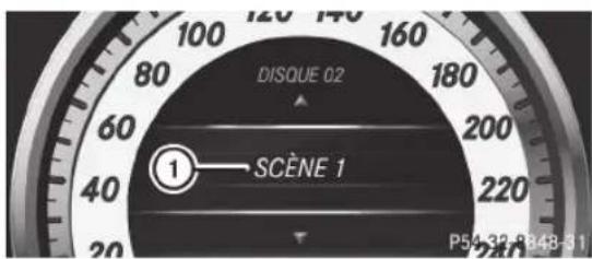 Mercedes-Benz CLS Coupe (2012) - Fonctionnement du DVD video - 1