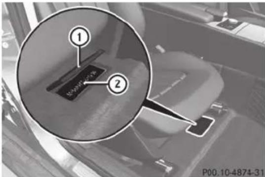 Mercedes-Benz CLS Coupe (2013) - Ingrédients et lubrifiants, CAPACITÉS297 - 1