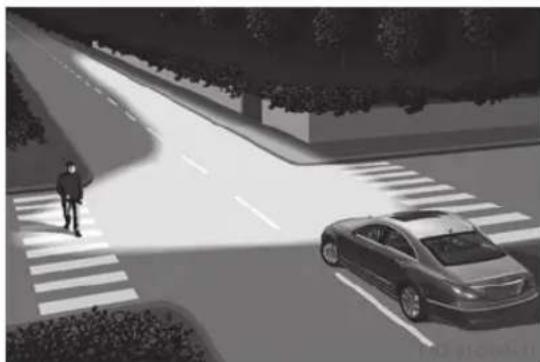 Mercedes-Benz CLS Coupe (2013) - Éclairage d'intersection - 1