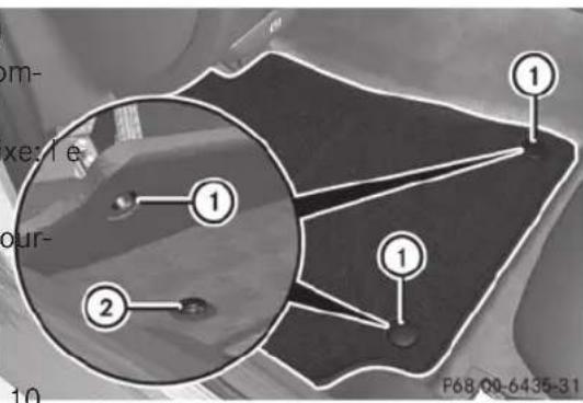 Mercedes-Benz CLS Coupe (2013) - Ouverture et fermeture d'une porte de garage - 1