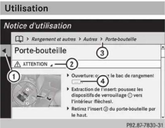 Mercedes-Benz CLS Coupe (2013) - Table des matières - 2