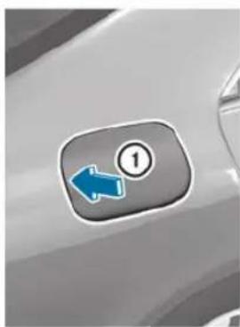 Mercedes-Benz CLS Coupe (2013) - Ouverture et fermeture de la trappe réservoir - 1