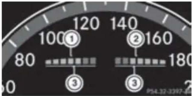 Mercedes-Benz CLClass (2007) - インジーナー / 作動表示灯 - 1