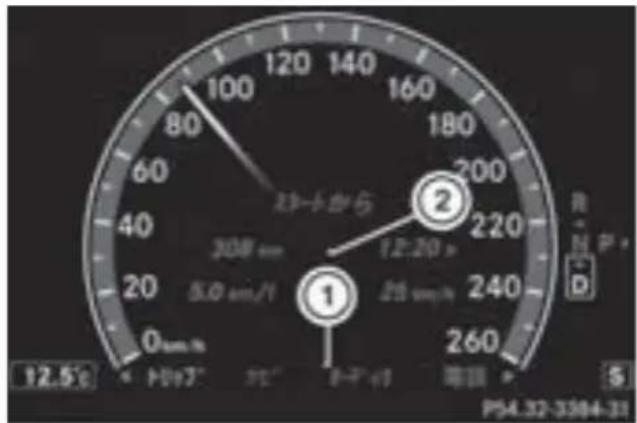 Mercedes-Benz CLClass (2007) - デイスPLEY表示 - 1
