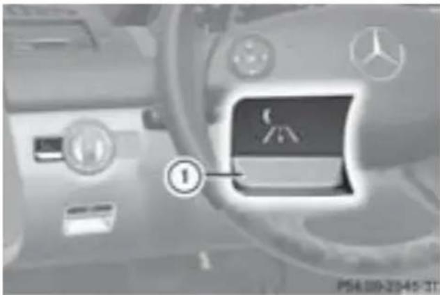 Mercedes-Benz CLClass (2007) - ナイトビューパストの作動 - 1