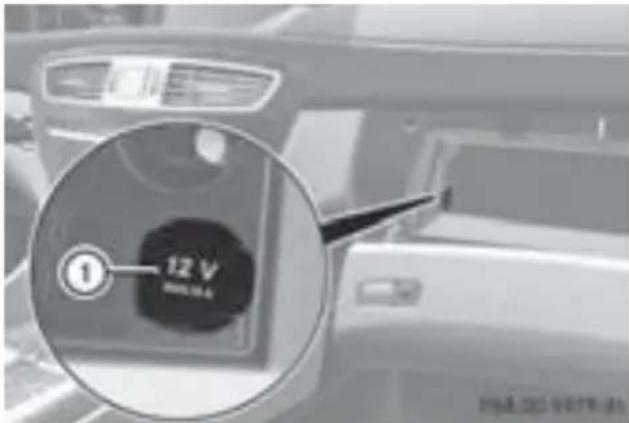 Mercedes-Benz CLClass (2007) - 12V電源ソット - 1