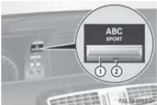 Mercedes-Benz CLClass (2007) - サスローの手動選択 - 1