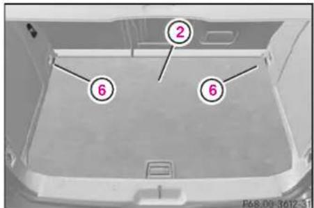 Mercedes-Benz AClass (2008) - フロアボードの高さを変える - 1