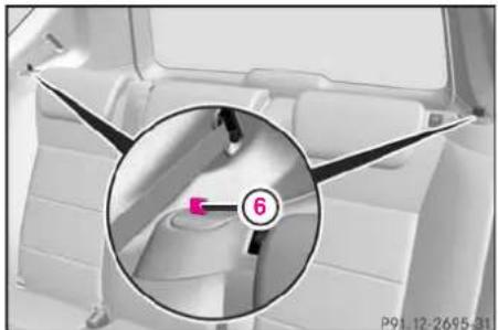 Mercedes-Benz AClass (2008) - リアシートを元に戻す - 1