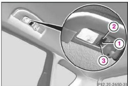 Mercedes-Benz AClass (2008) - ルームランプ - 1