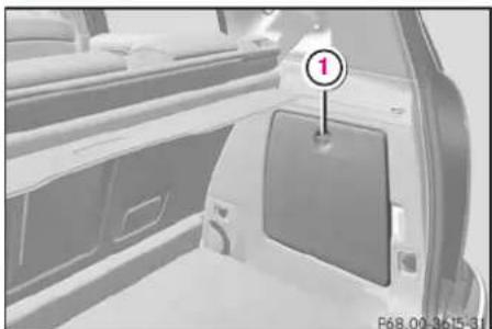 Mercedes-Benz AClass (2008) - 小物入れ - 1