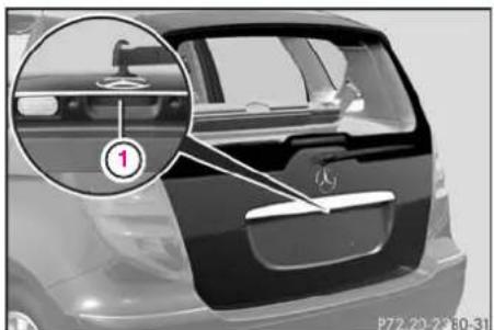 Mercedes-Benz AClass (2008) - 警告 - 2