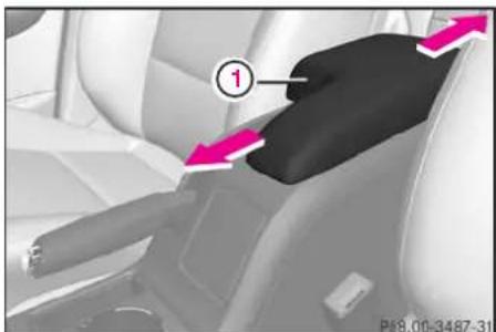 Mercedes-Benz AClass (2008) - アームレスト - 1