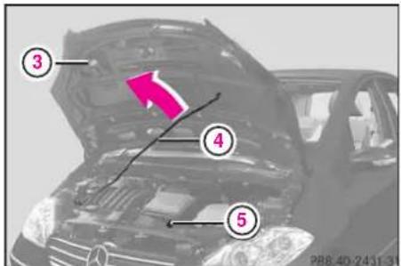 Mercedes-Benz AClass (2008) - ボンネット - 2