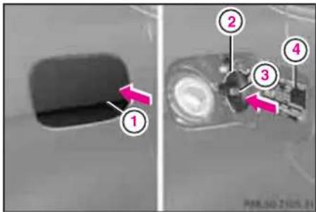 Mercedes-Benz AClass (2005) - 燃料給油口 - 1