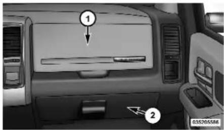 RAM 3500 (2012) - Espacederangementdelaboitea gants - 1