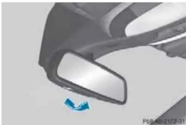 Mercedes-Benz MClass (2009) - ルムミラOne角度調整 - 1