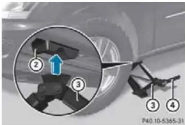 Mercedes-Benz MClass (2009) - 警告 - 1