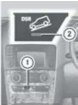 Mercedes-Benz MClass (2009) - DSRの作動と解除 - 2