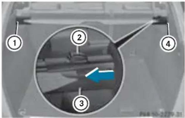 Mercedes-Benz MClass (2009) - 拉格尅一力八一収納リ一 - 1