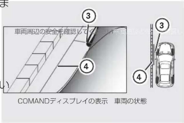 Mercedes-Benz MClass (2009) - 路肩に車を寄せたき - 1