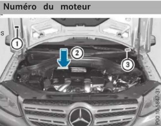 Mercedes-Benz GLS (2017) - Numéro d'identification du vehicule (VIN) - 2