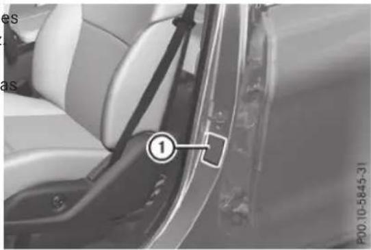 Mercedes-Benz GLS (2017) - Plaques constructeur - 1