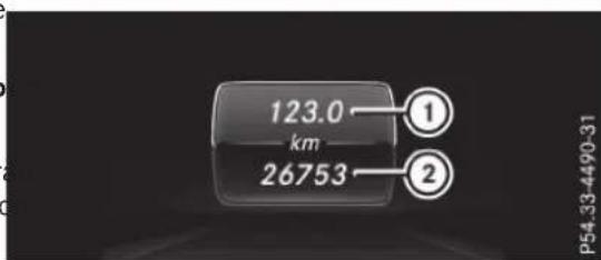 Mercedes-Benz GLS (2017) - Affichage standard - 1