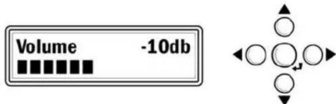 Volume -10db