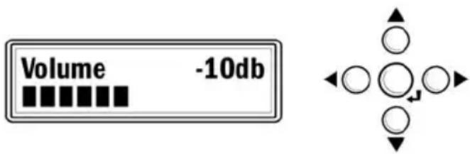 Volume -10db
