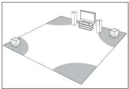 Paradigm UltraCube 12 - SUBWOOFER PLACEMENT AND CONNECTION (Pictorial) - 3