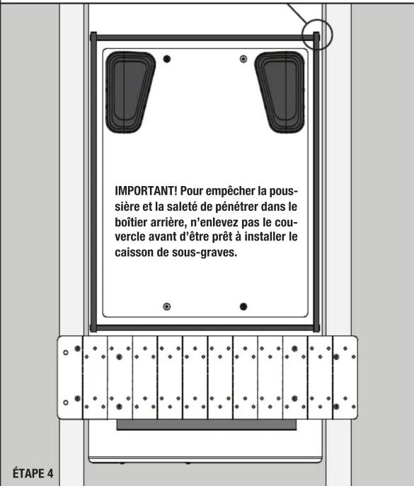 Paradigm BX12SQ - APPLICATION DU RUBAN À JOINT - 1