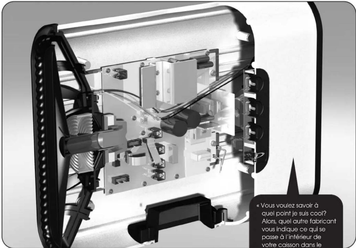 Paradigm MilleniaSub - Réglage des commandes du caisson - 1
