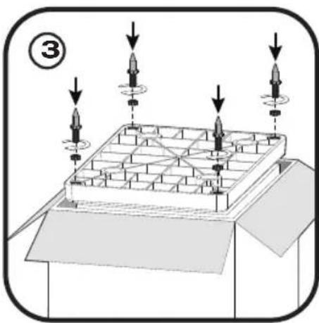 Paradigm ATOM Monitor - FLOORSTANDING SPEAKERS: ATTACHING BASE & OPTIONAL SPIKES - 3