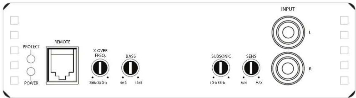 PHOENIX GOLD SD500.4 - FREQUENCY DU FILTRE PASSIF SUBSONIQUE - 1