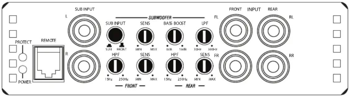 PHOENIX GOLD SD300.1 - SUB INPUT SWITCH - 1