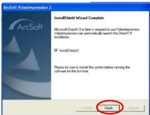 EASYPIX SP1 CyberCam - Installation du Logiciel ArcSoft Videolpression 2.0 - 7