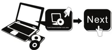 EASYPIX EasyGuard IP200 - Logiciel CamView - 3