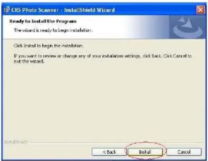EASYPIX P500 - 3.2.Cliquer Install. - 1