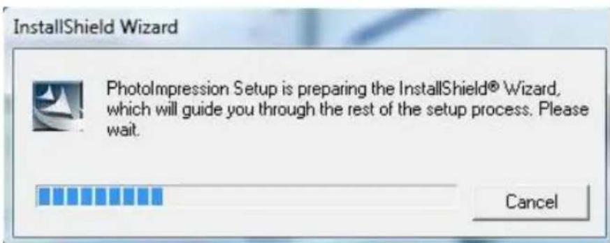 EASYPIX P500 - Photolmpression démarre l 'installation. - 1