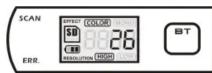 EASYPIX EasyScan Bluetooth - Indications des voyants LED - 1