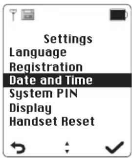 PEAQ PDP070 - SET DATE AND TIME - 1