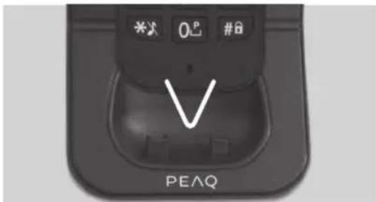 PEAQ PDP070 - Rechargez le combiné - 1