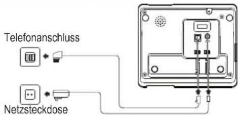Amplicomms BigTel 480 - Tischgerät anschließen - 1